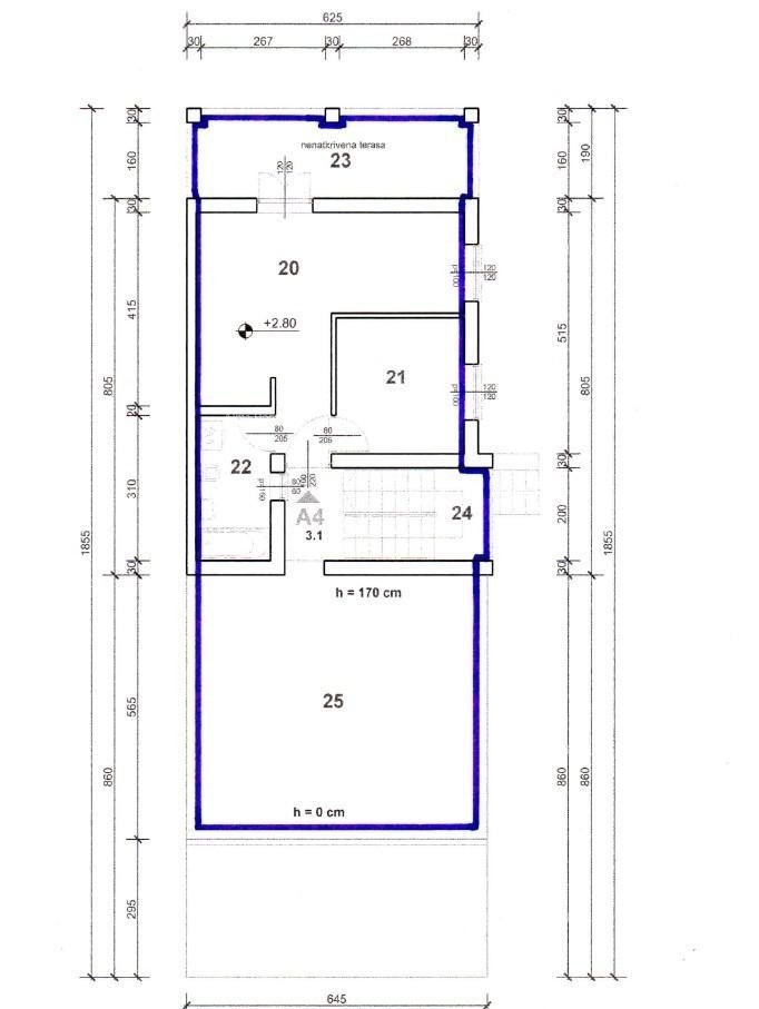 ДУГА УВАЛА, 40 м² + ТЕРАСЕ! 10