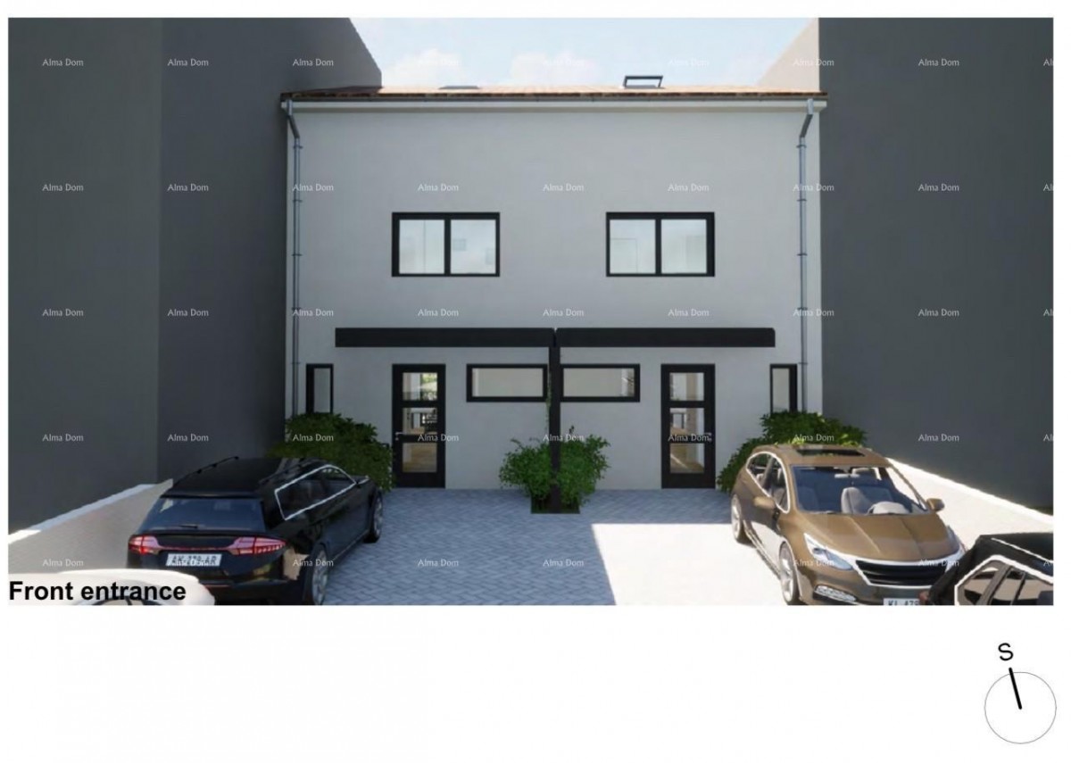 Prostrano in Moderna Bivanje na treh Nadstropjih, Nova Vas! 2