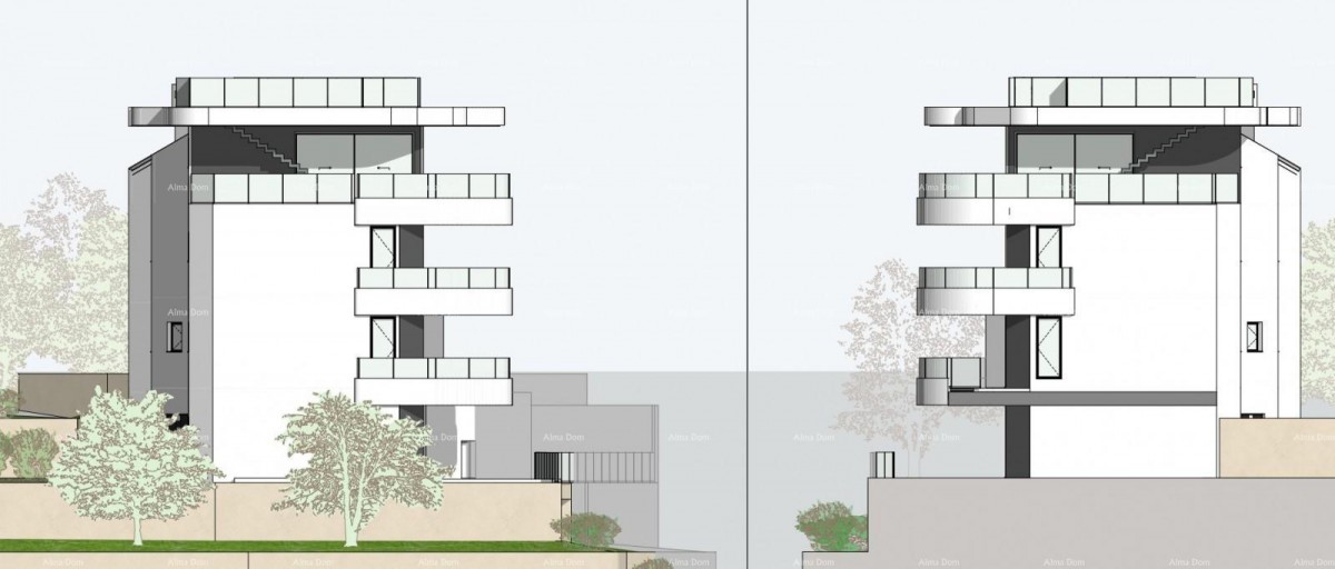 Prodaja luksuznih apartmajev v gradnji, blizu morja, Opatija! A1 3