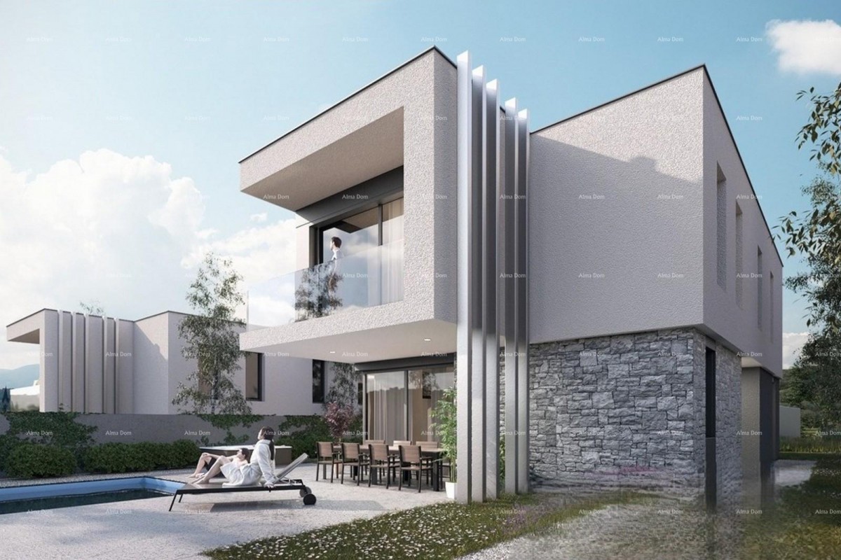 Building land for sale in an attractive location, near the sea, Pomer 6