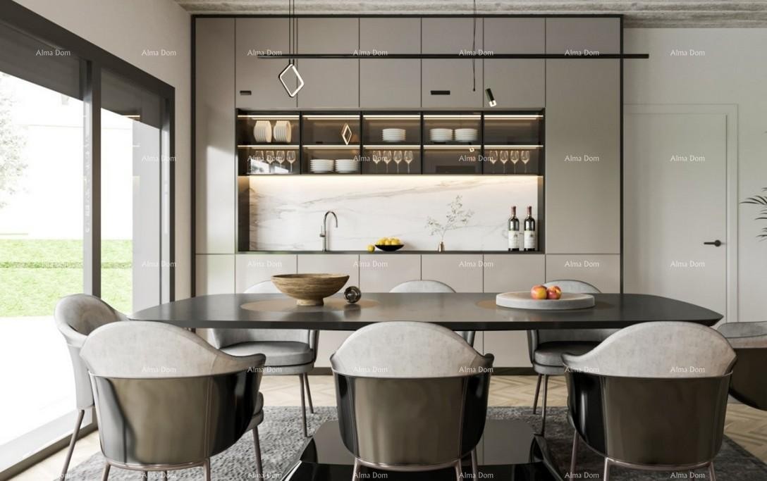 Sale of a building plot with a building permit for the construction of a modern family house, near Barban! 5