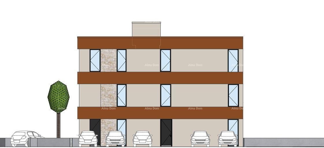 Вабрига – Квартира на 2-м этаже с просторной террасой, 129,50 м² 2