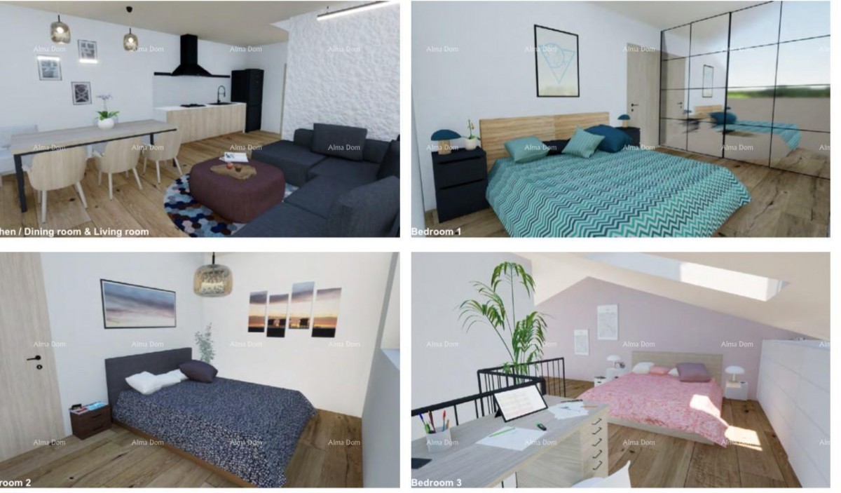 Prostrano in Moderna Bivanje na treh Nadstropjih, Nova Vas! 4