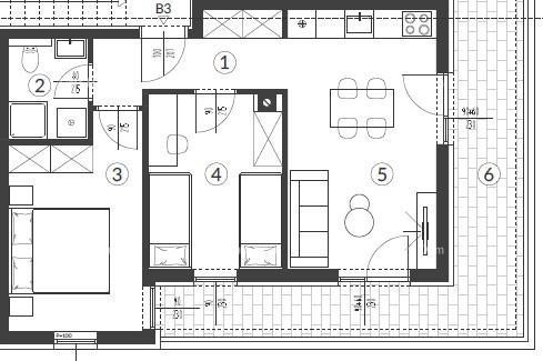 Sale of apartments in the new project, Pula! B3 7