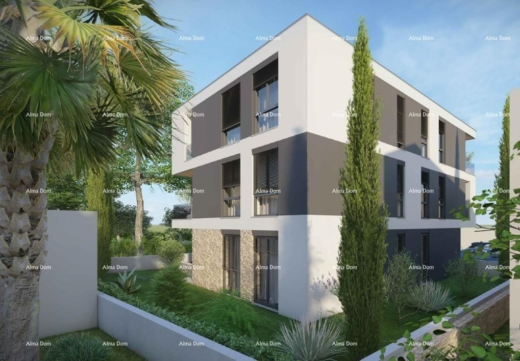 Dvosoban stan s velikim vrtom 100 metara do rive. 7