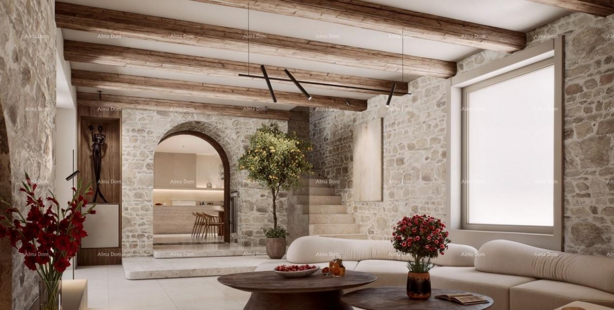 Kamena dalmatinska villa u staroj jezgri- idealna investicijska prilika- Supetar! 6