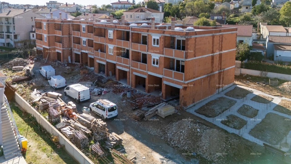 Prodaja - Moderan stan u novom privatnom stambenom kompleksu u Šijani, Pula! D-B 23