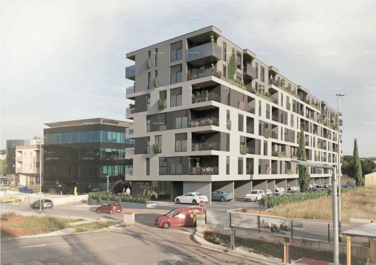 Pula! Edificio residenziale moderno con ascensore, vicino al centro. S43 5