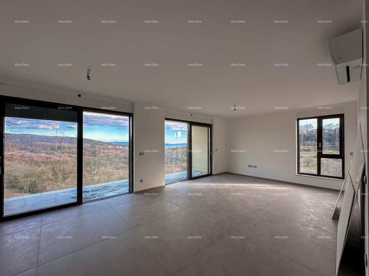 Beautiful apartment in a semi-detached building. LABIN 10