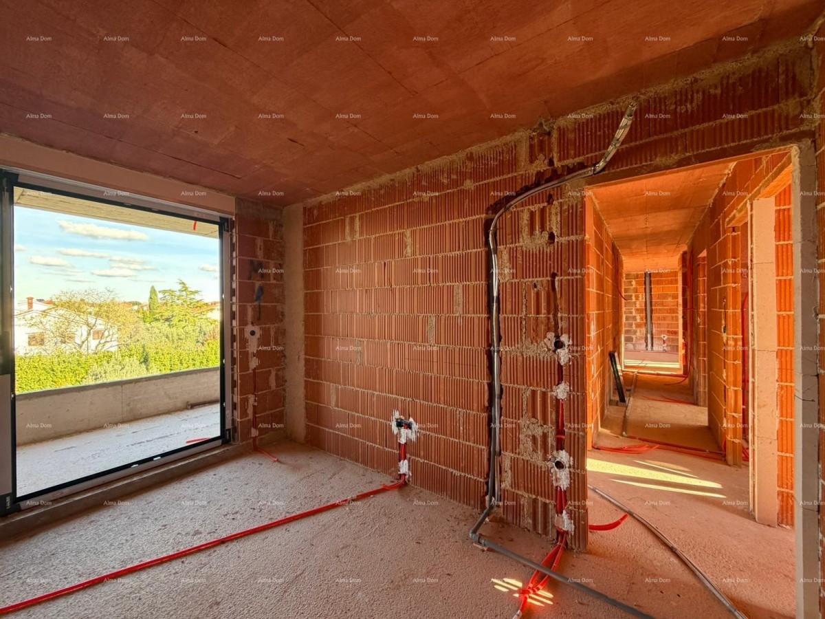 Prodaja modernih stanov v novem stanovanjskem projektu, pogled na morje, Štinjan, B4 27