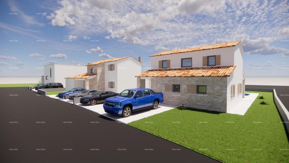 Beautiful villa with a pool located in a peaceful setting of Červar. 3