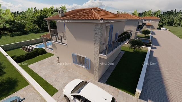 LIŽNJAN! VENDITA DI UNA CASA IN COSTRUZIONE CON PISCINA. 2