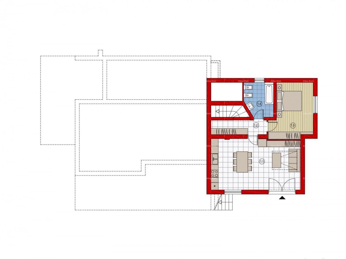 Ližnjan – Ampia casa familiare con grande potenziale 16