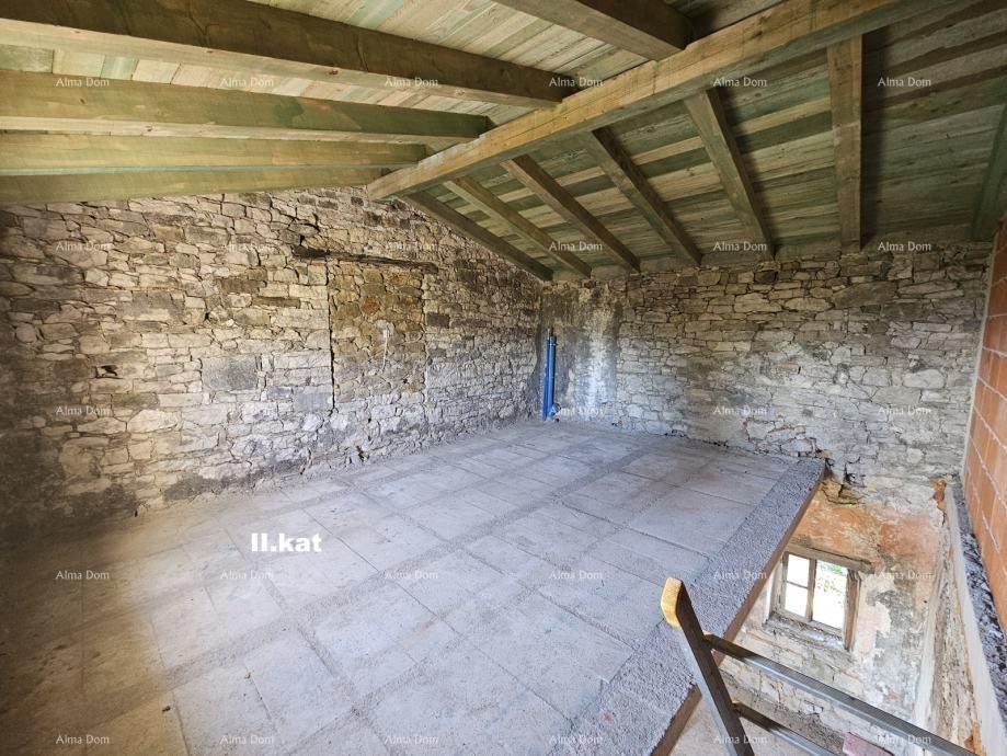 Autentična, istarska kamena kuća, s pogledom na more – Buje! 8