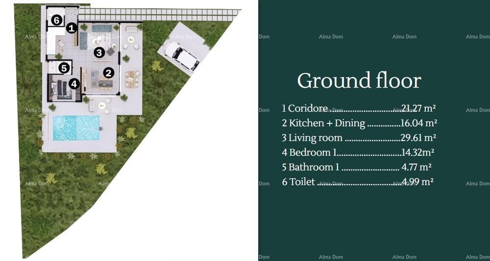 Vendita di ville moderne in una bellissima zona residenziale, Umago 13