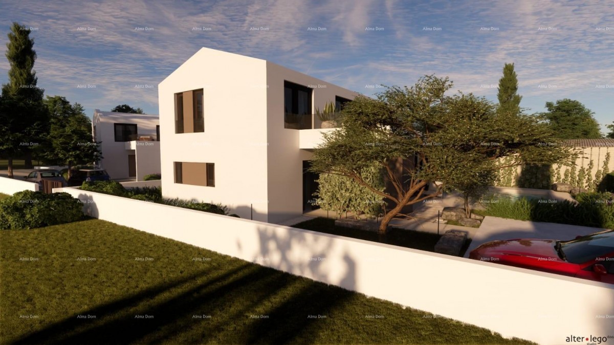 Prodaja zemljišta s  građevinskom dozvolom i projektom, okolica Vodnjana! 5