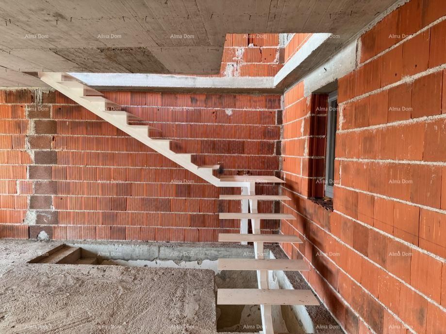 Na prodaju hiša v rohbau fazi s panoramskim pogledom – Galižana, Istra 7