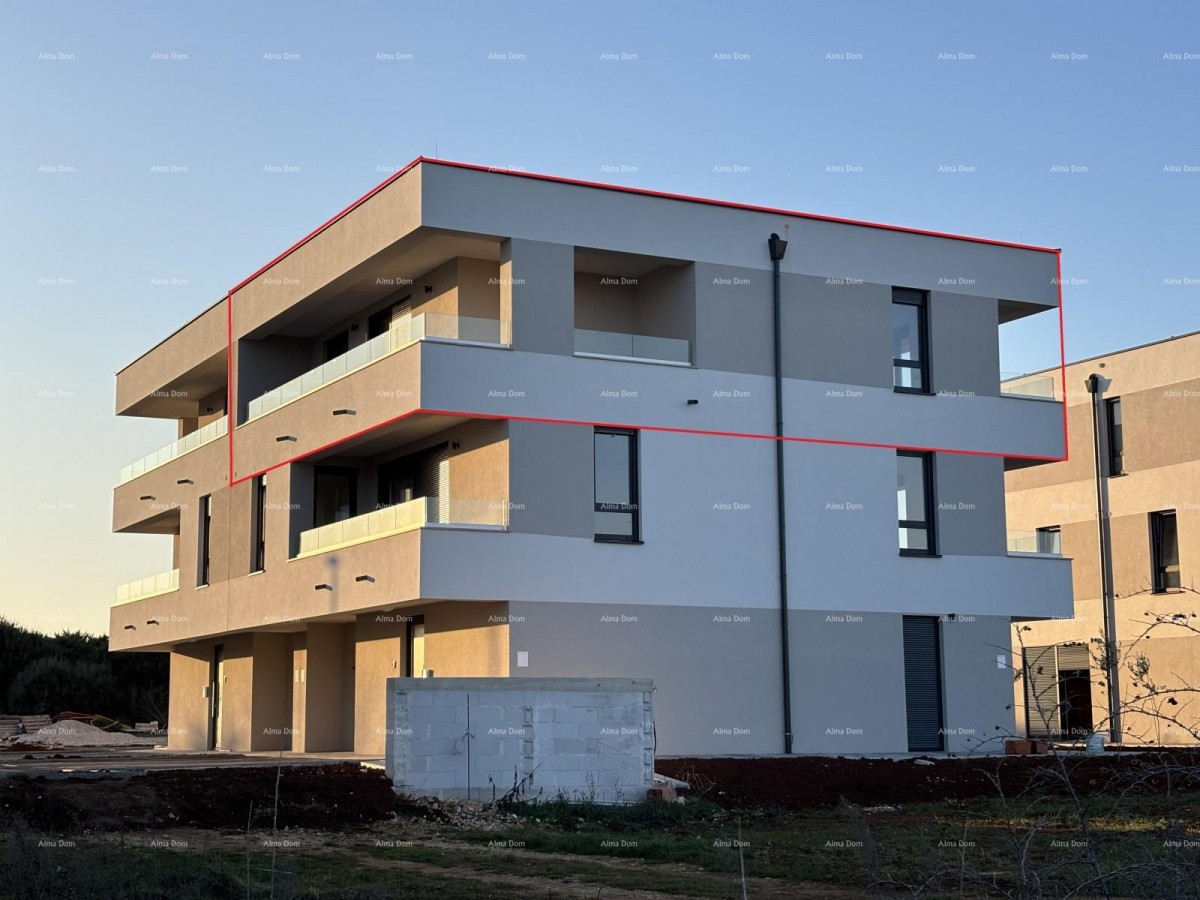 POLA, Valdebek - Ampio appartamento in vendita, 2 terrazze, nuovo edificio / B4 2