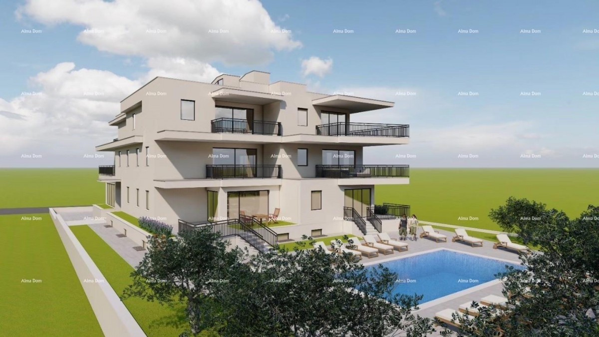 Umag! Lovrečica – New Construction in an Excellent Location. 1