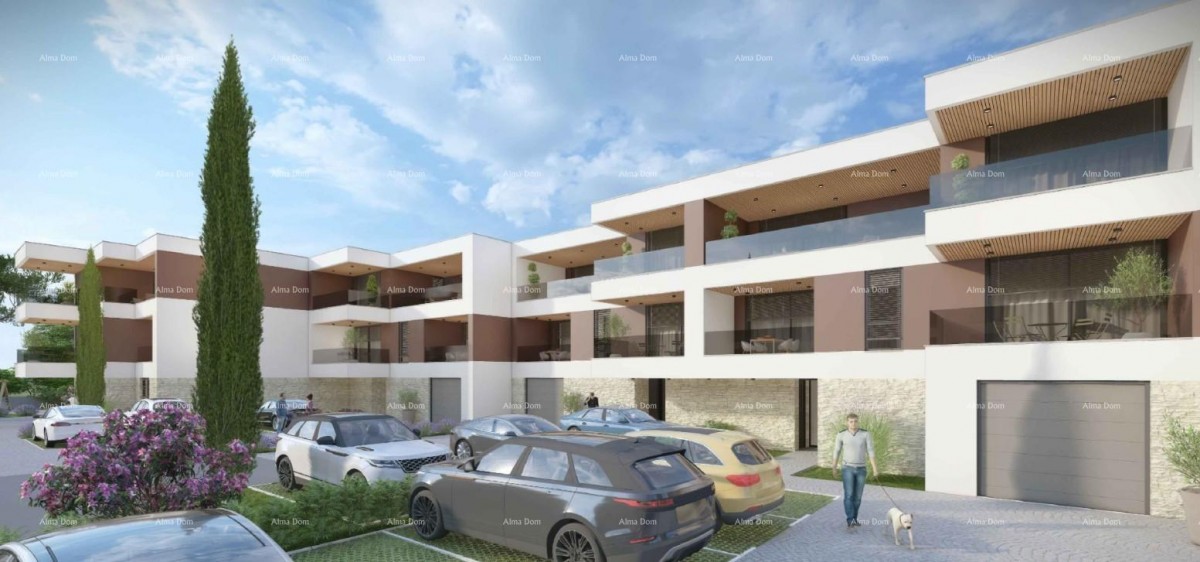 Prodaja-stan u novogradnji s garažom, parkirnim mjestom i spremištem, Pula! 9