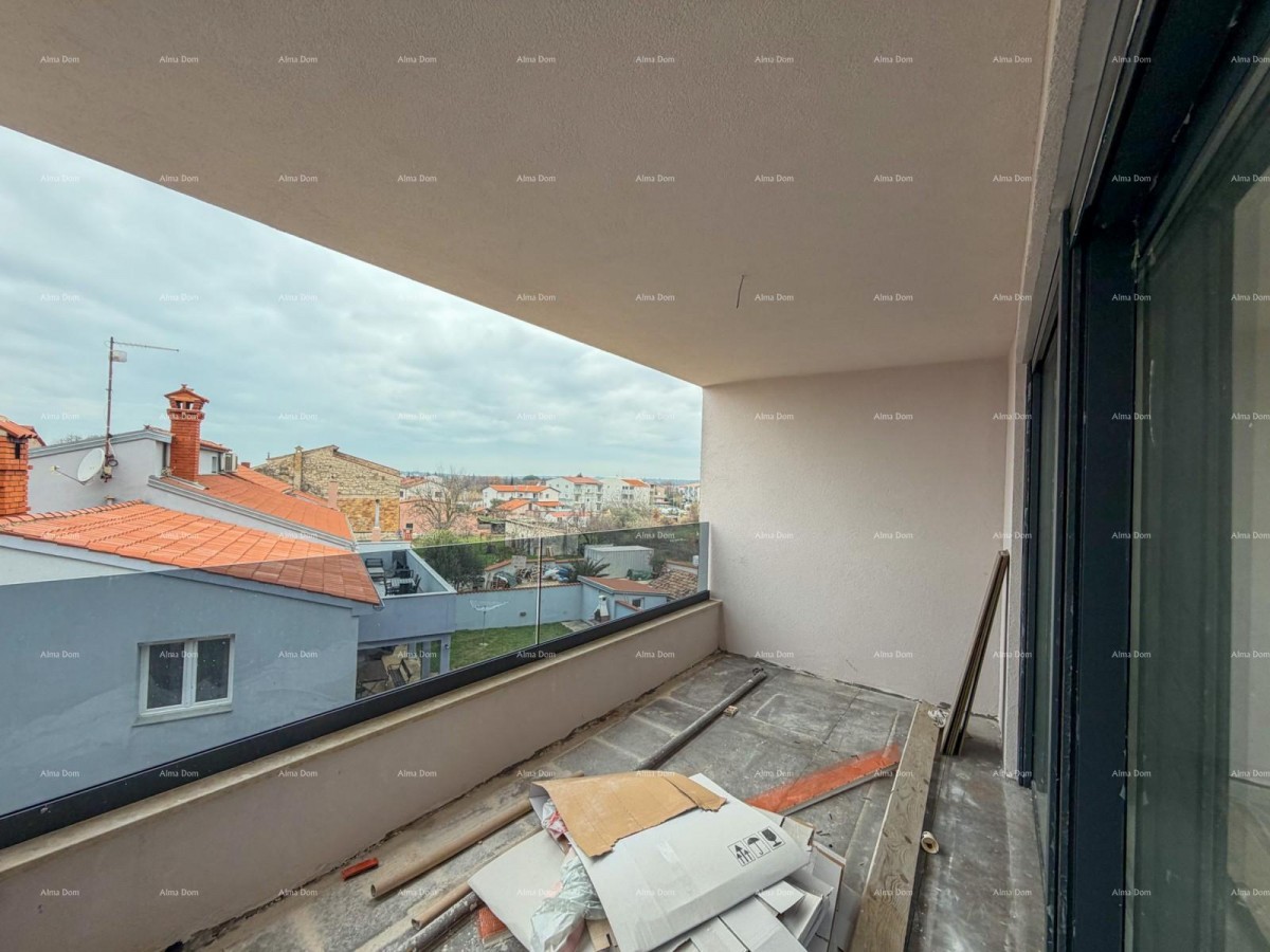 Prodaja stanova u izgradnji, Valbandon! Doetažni stan. Blizina plaža. 1