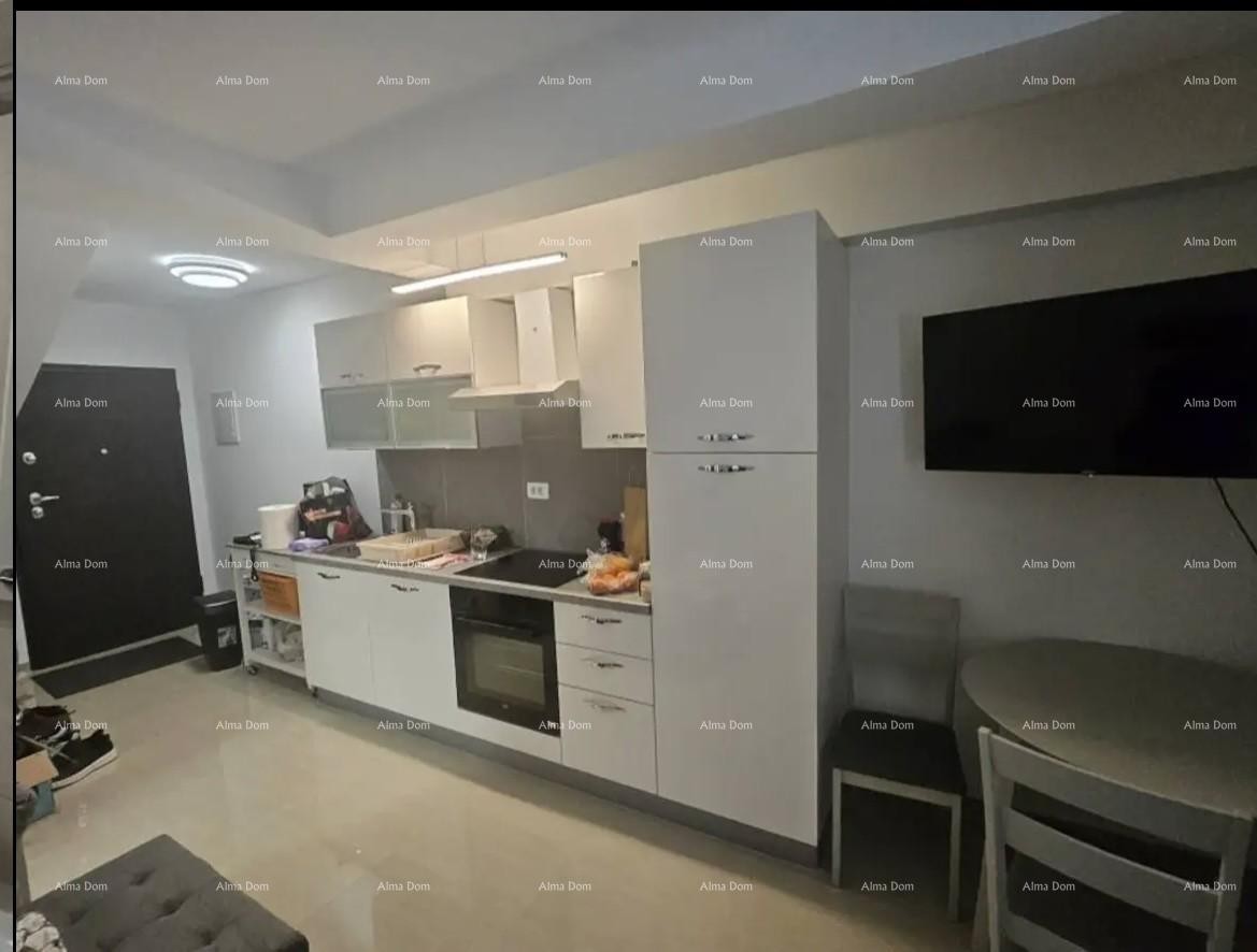 Pula – furnished studio apartment in a new building, 28 m² 2