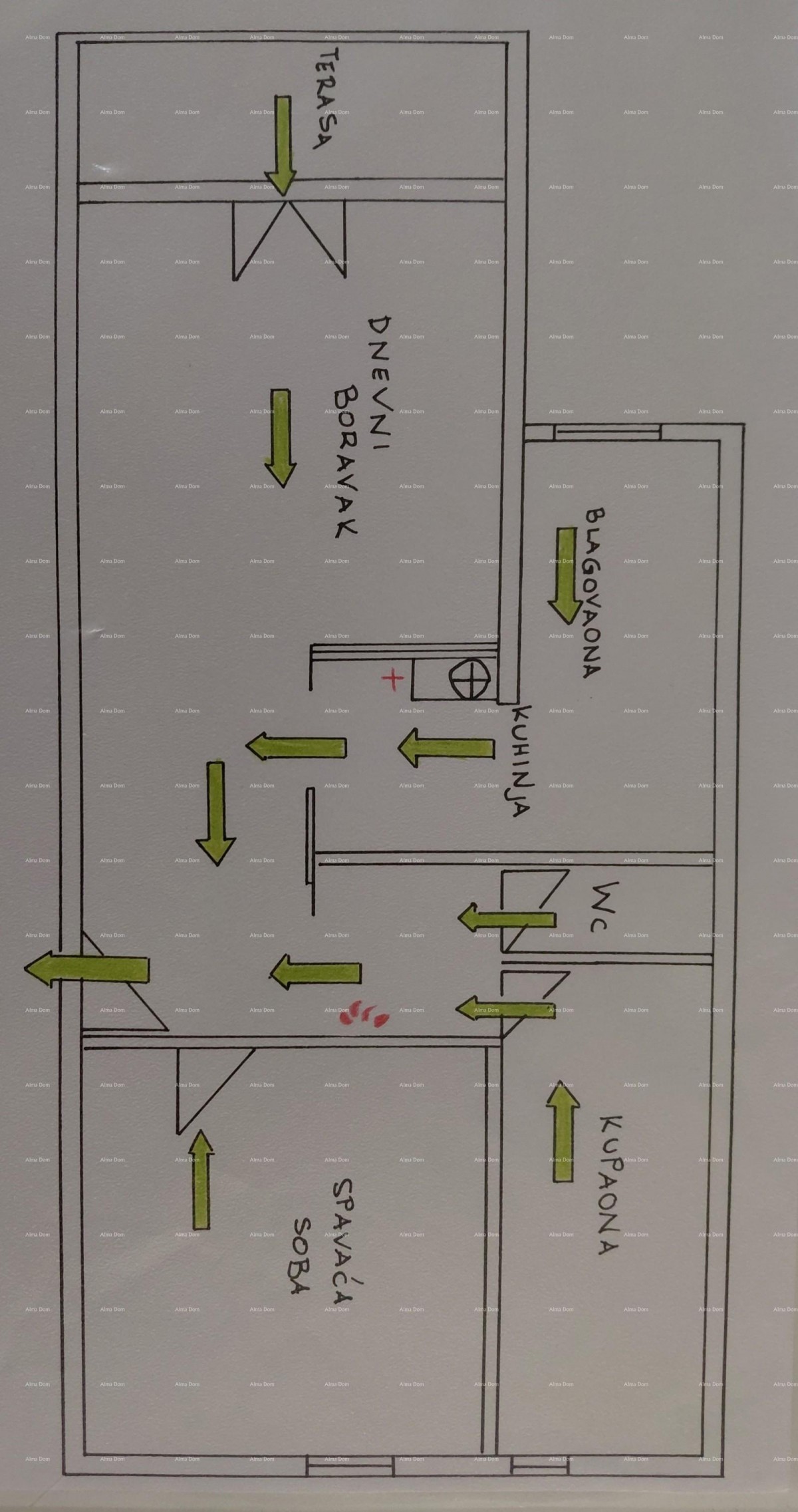 POREČ – ŠPADIĆI, APARTMENT 74.29 m², 2 MINUTES FROM THE BEACH 11