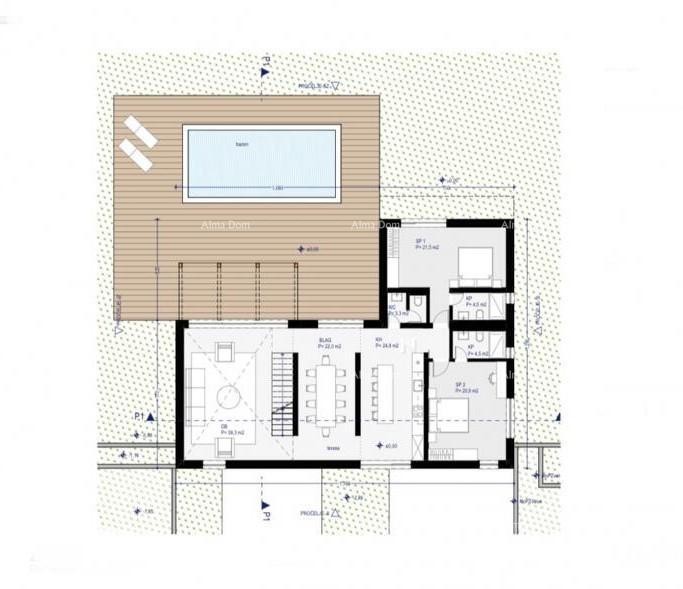 Продажа - земельный участок под строительство с разрешением, строительство может начаться немедленно! Канфанар! 6