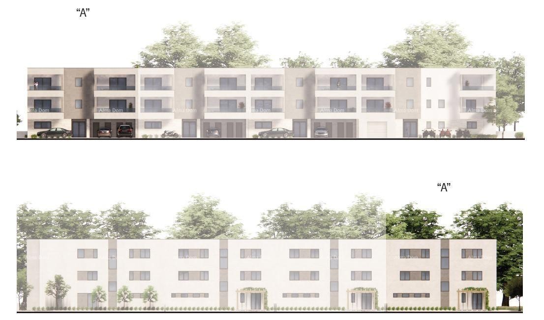ŠTINJAN – NEW BUILDING NEAR THE SEA AND CITY. Apartment D Building A 4