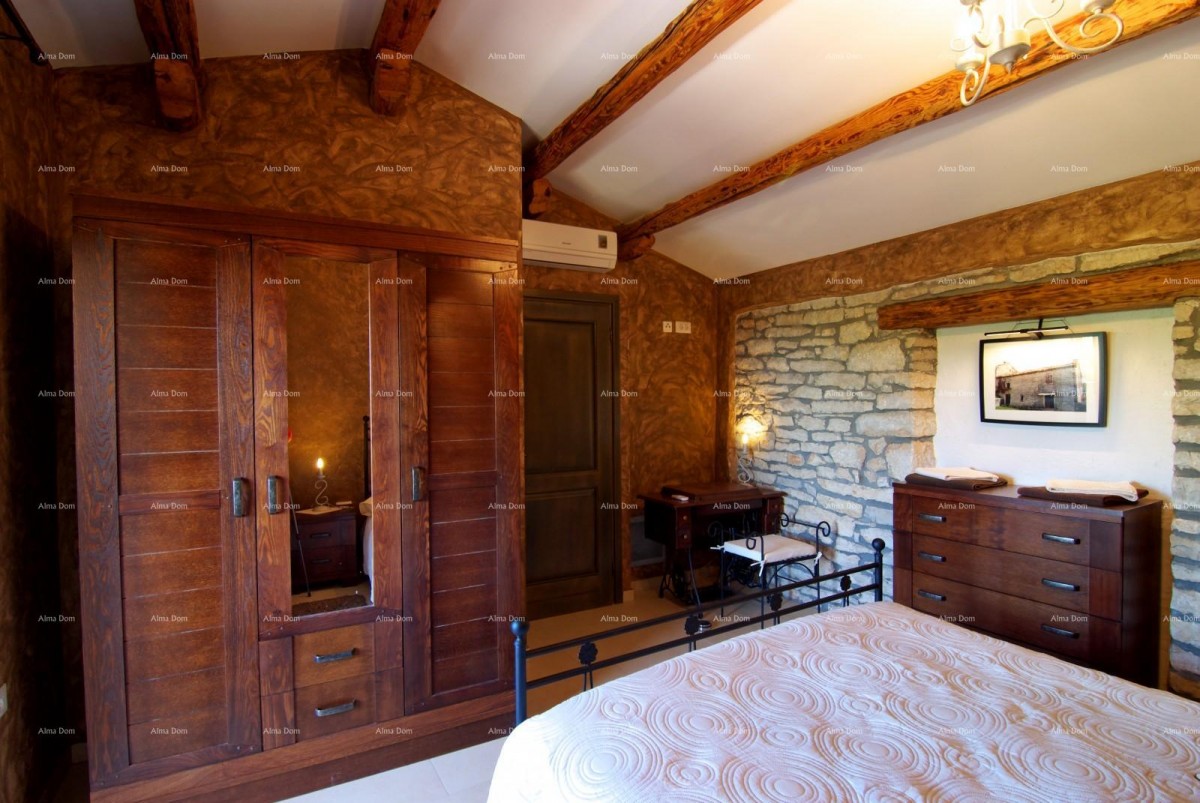 Bella villa in pietra d'Istria, vicino a Barban. 26