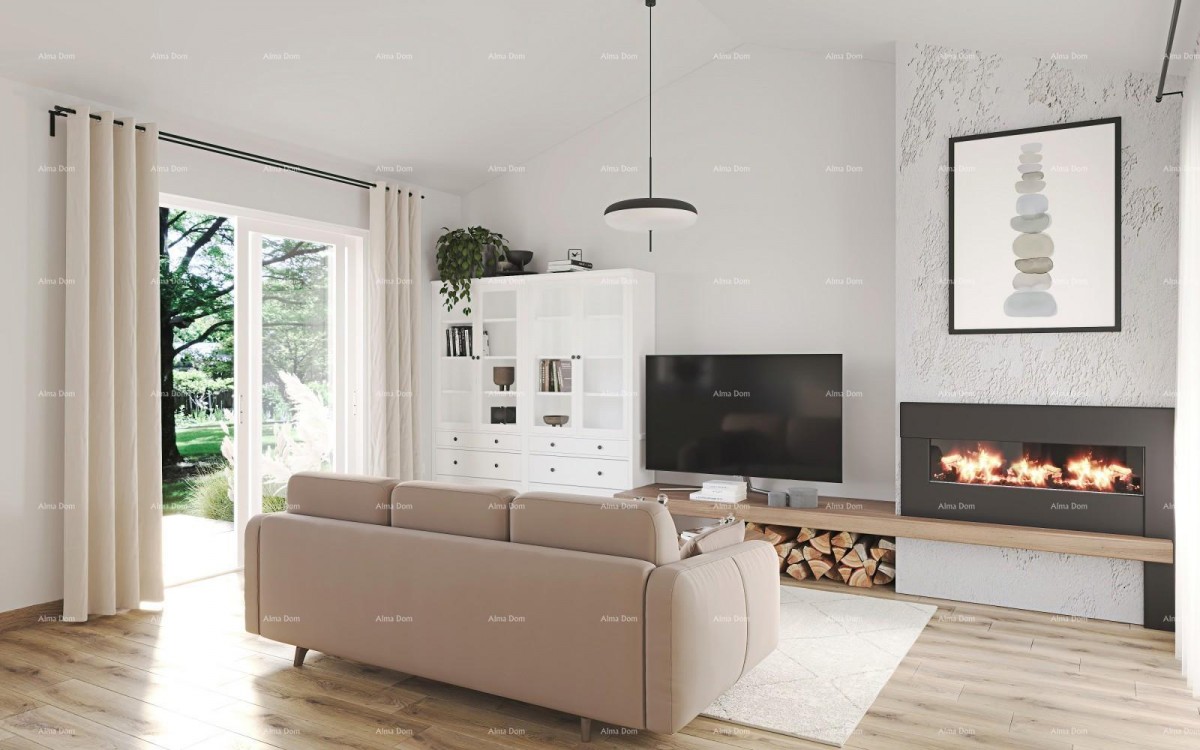 BARBAN, KOŽLJANI - Novogradnja / Dupleks, desni dio. Ekolloško mjesto 30