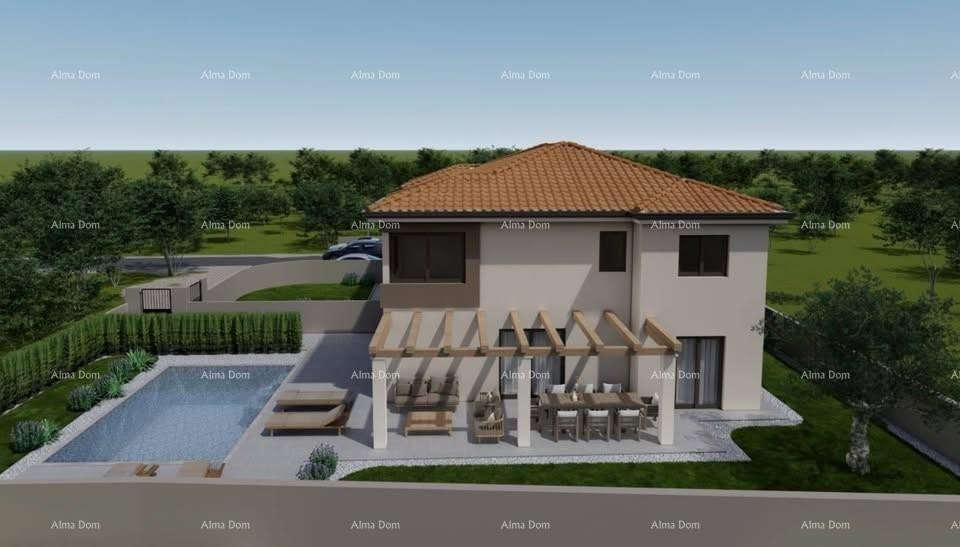 Due ville moderne con piscina e sauna in costruzione - Istria 2