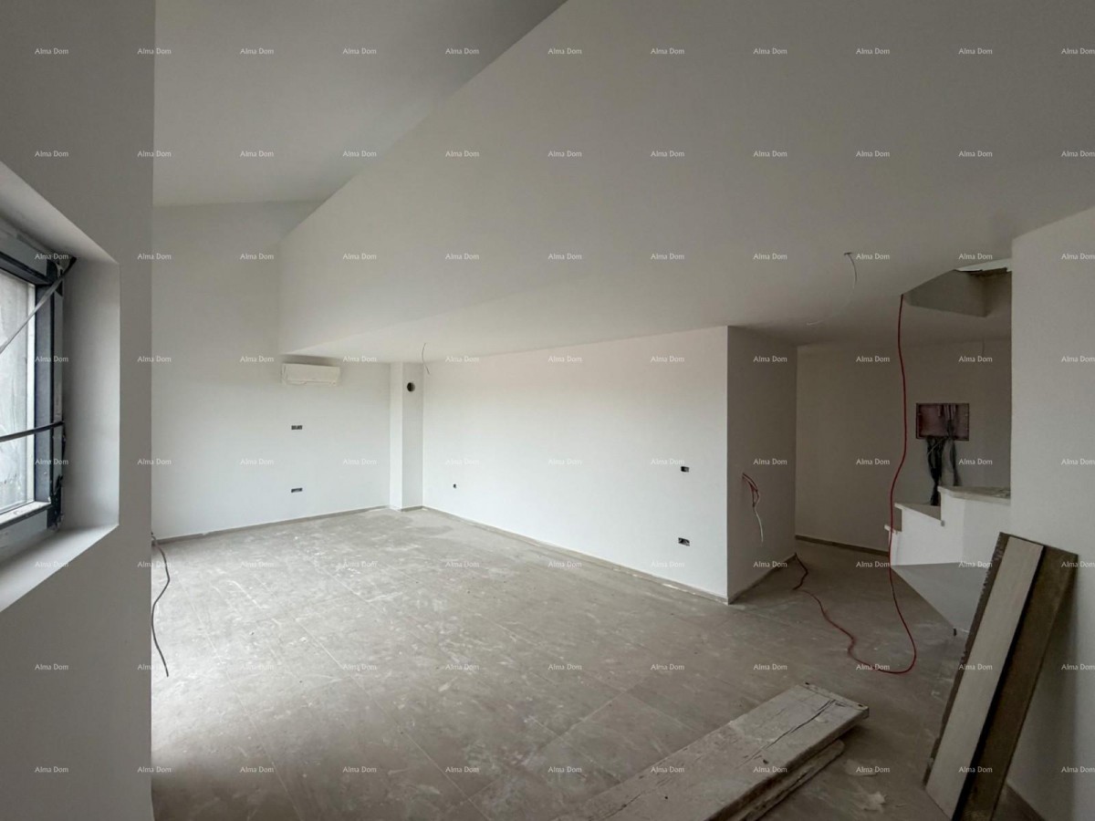 Prodaja stanova u izgradnji, Valbandon! Doetažni stan. Blizina plaža. 19