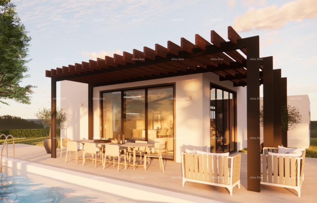 Роскошные виллы на продажу, современный дизайн с бассейнами, окрестности Водняна! В-А 3