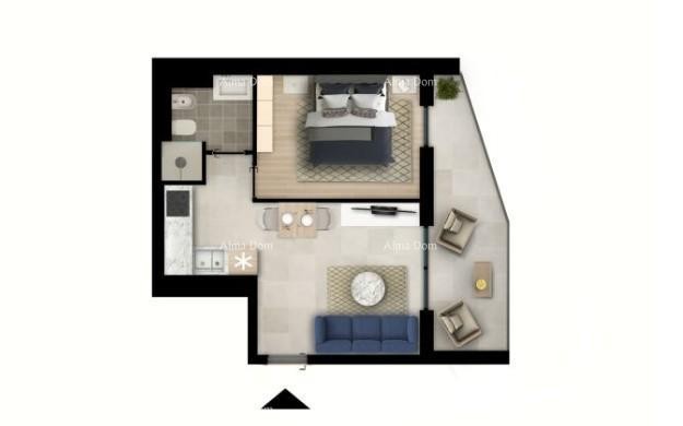 UMAG! Appartamento moderno in un complesso residenziale di alta qualità vicino al mare, S30 9