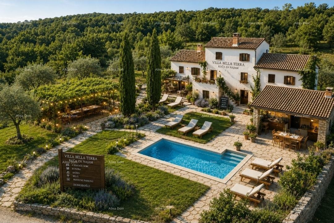 VILLA ISTRA CON PISCINA E 4.000 m² DI TERRENO – OPRTALJ 5