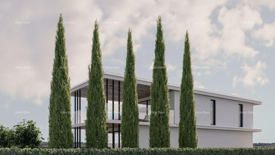 Kaštelir – moderna vila s bazenom i pogledom na more 2