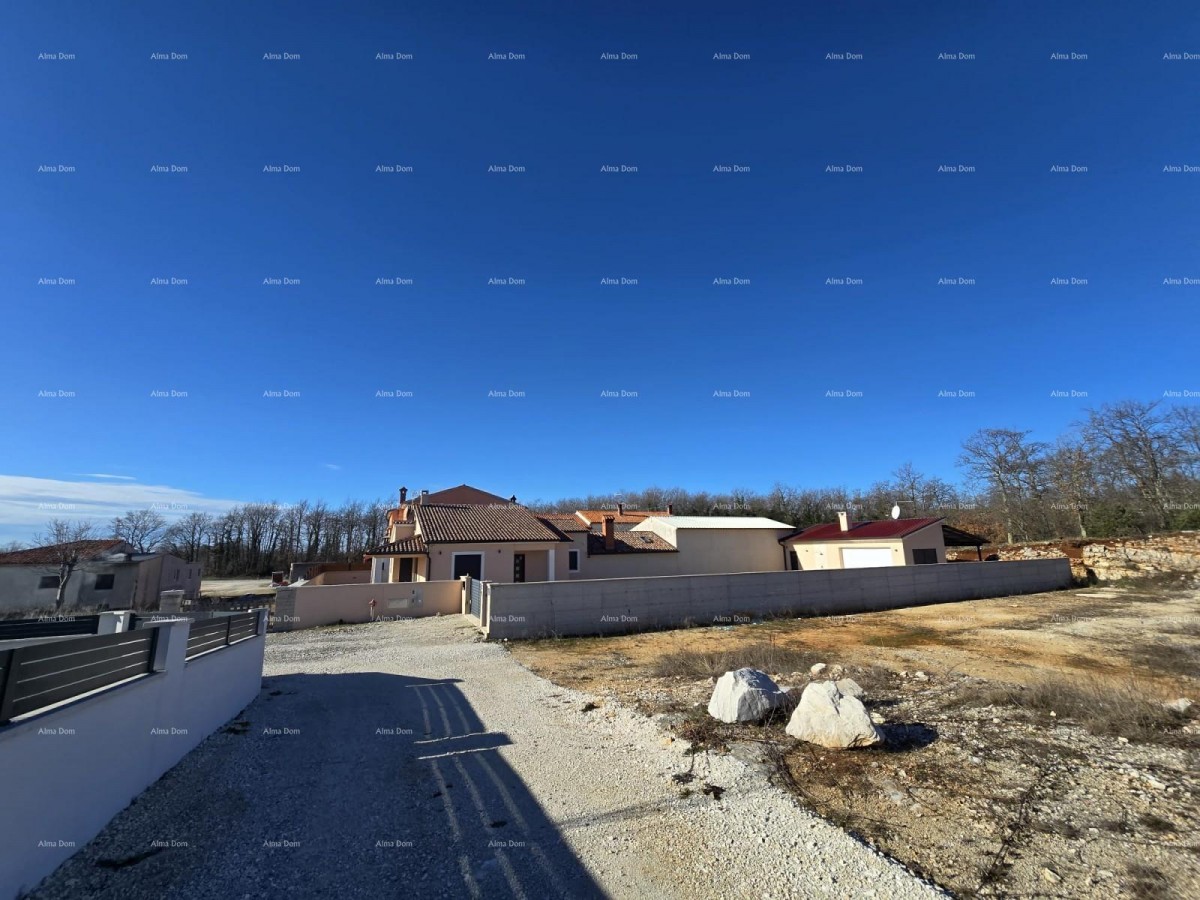 Istra. Bibići. Sale of construction land with a project, Bibići. 12