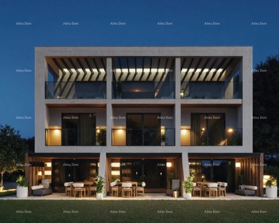 Medulin, Modern Three-Story Apartment with Sea View, A2 2