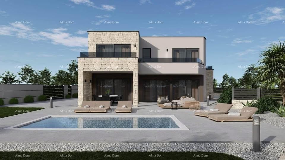 Moderna vila u izgradnji, Poreč 5