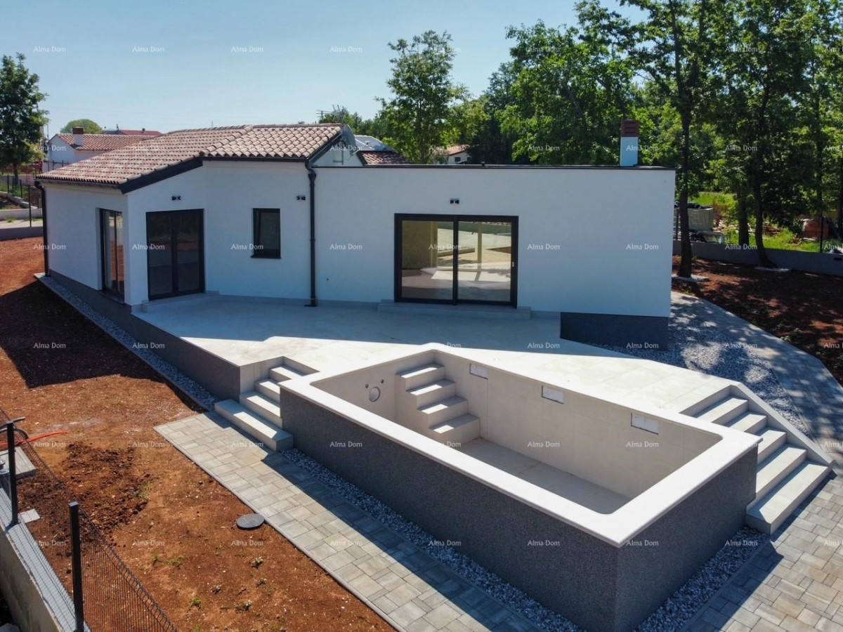 KOŽLJANI - Casa moderna con piscina. Vicino al bosco, a 15 minuti dal mare 1