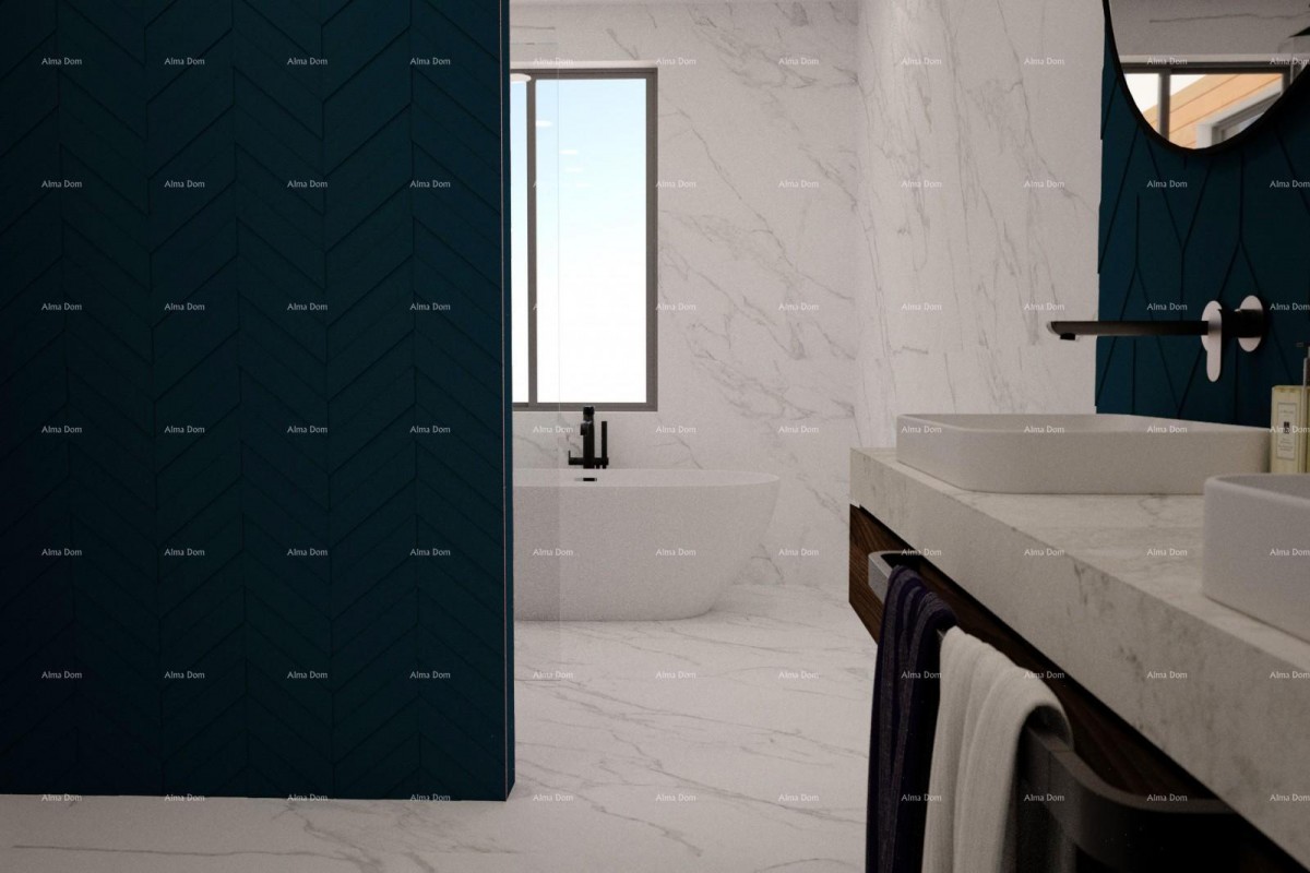 Современная вилла с бассейном в Водняне 9