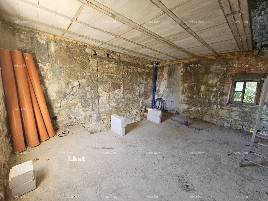 Autentična, istarska kamena kuća, s pogledom na more – Buje! 5