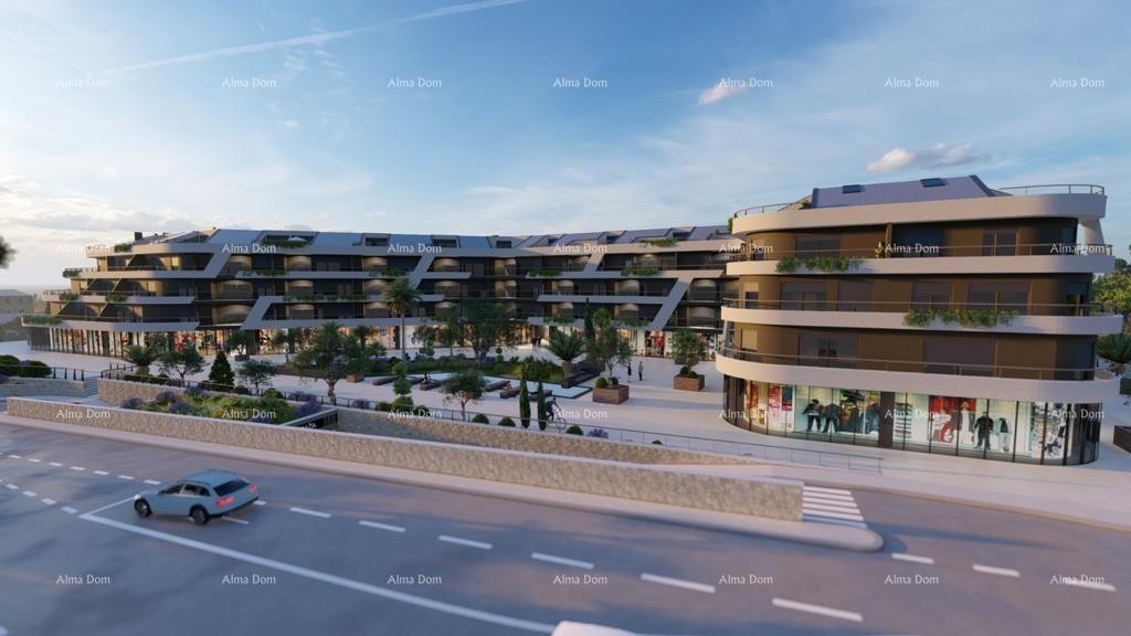 Poreč, residential and commercial building under construction with apartments and underground garages 5