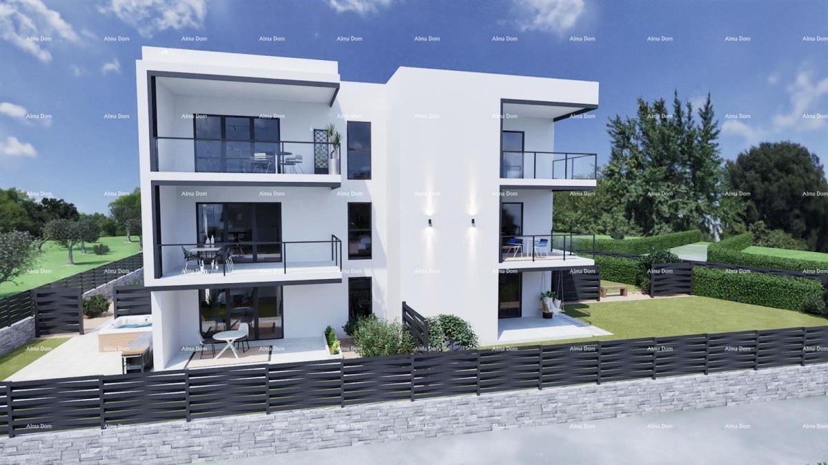 For Sale – Modern, New Apartments in Peroj with Sea View. 16