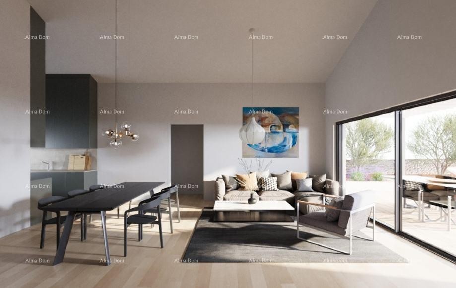 Construction land with permit – house project with pool 4