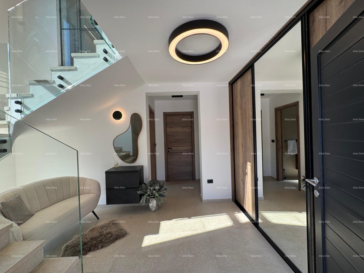 Istria – Medulin, an impressive villa by the forest with a sea view 14