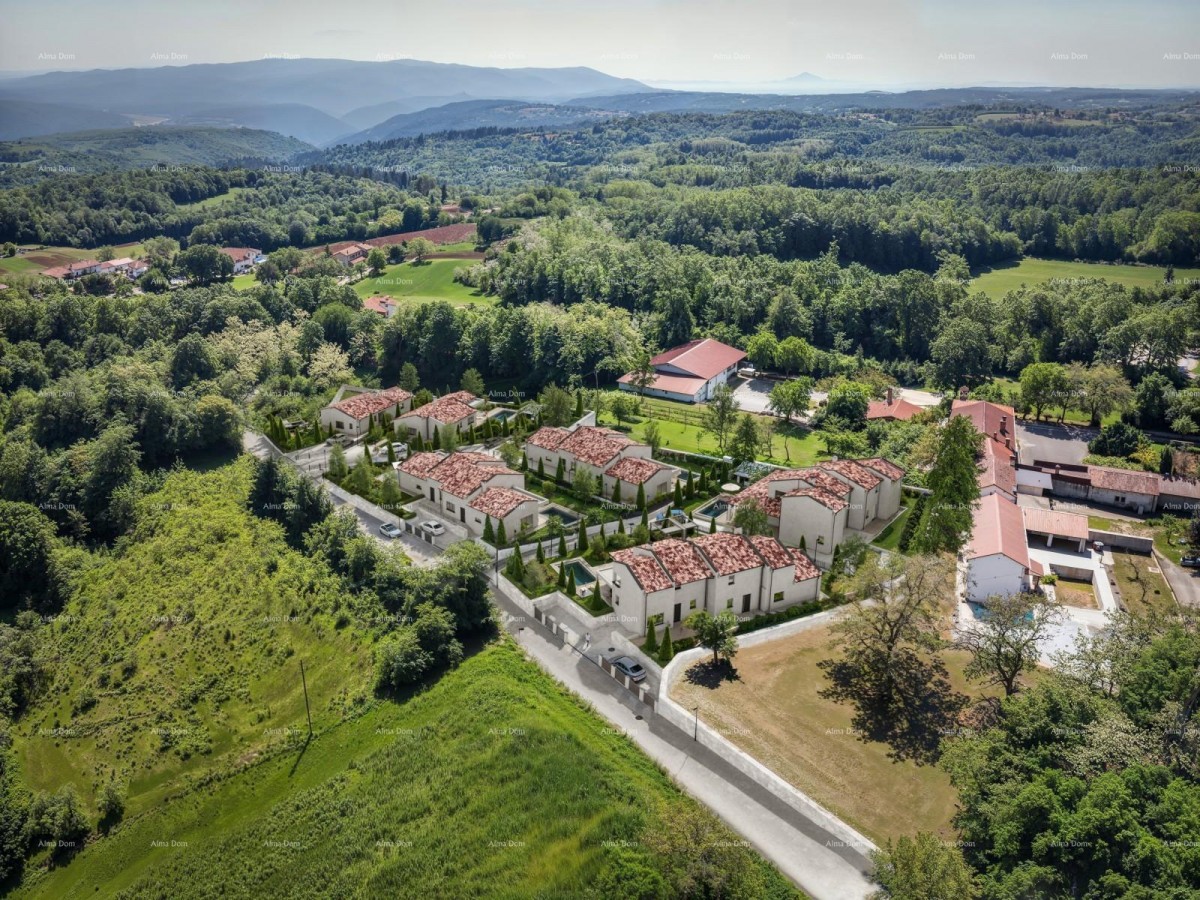 New! Sale of large construction land with a residential development project, Barban! 4