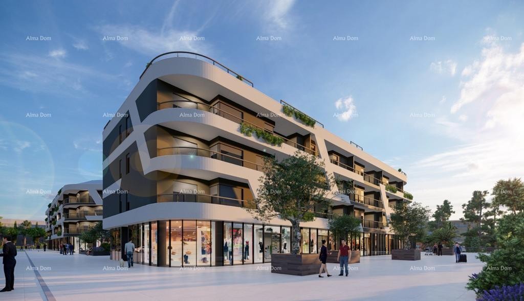 Poreč, residential and commercial building with apartments and underground garages 11