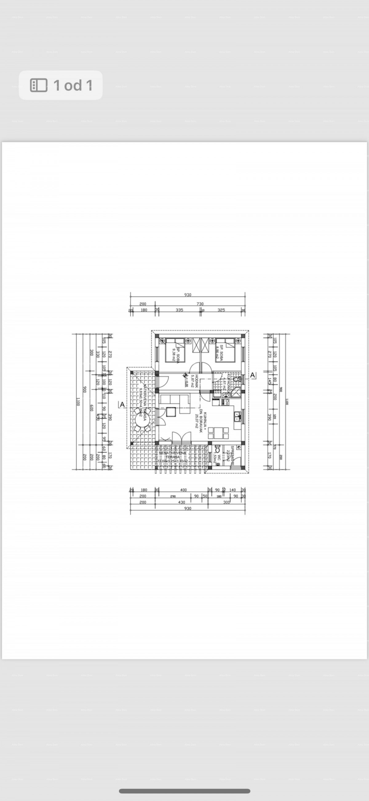 Hiša v roh-bau fazi s bazenom – mirna lokacija za popoln družinski dom ali počitek. 16